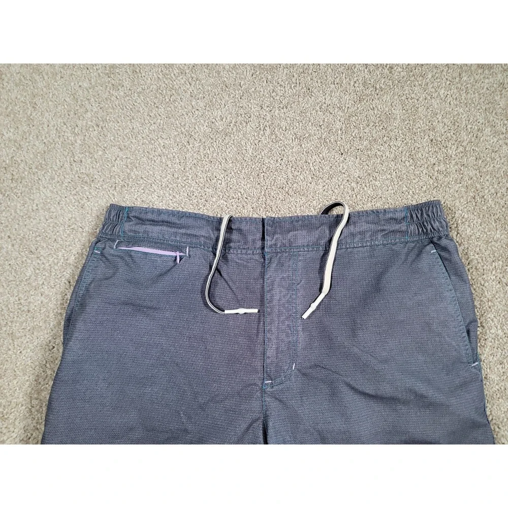 Robert Graham Mens Classic Fit Swim Trunks Size 38 Gray Lined Stretch Beach Surf